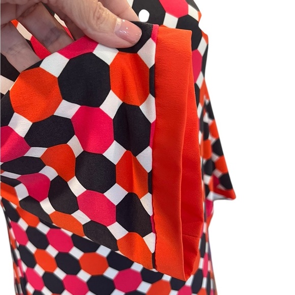 Eliza J  A Line Shift Mod Retro ‘60s Lightweight Above Knee Mini Dress Size 4 - Picture 6 of 11